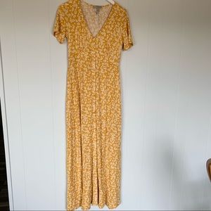ASOS yellow floral dress! ✨